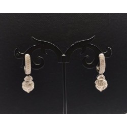 orecchini oro bianco e diamanti Euro 1050