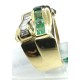 anello oro, smeraldo e diamanti EURO 1150
