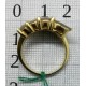 anello oro, smeraldi e diamanti EURO 930