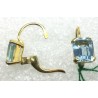 orecchini in oro con topazi azzurri EURO 280