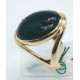 anello oro con pietra verde EURO 500