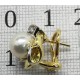 orecchini in oro, perle e diamanti EURO 980