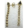 orecchini in oro, zaffiri e diamanti EURO 1100