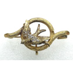 spilla in oro e diamanti prezzo su richiesta