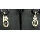 orecchini in oro diamanti e zaffiri EURO 920