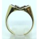 anello in oro con zaffiri, rubini e diamanti EURO 1760