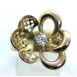 anello oro e diamante EURO 1700