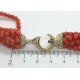 collana in oro, corallo e diamanti prezzo su richiesta