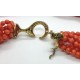 collana in oro, corallo e diamanti prezzo su richiesta