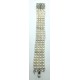 bracciale in oro diamanti, pietre verdi e perle prezzo su richiesta