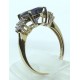 anello oro, diamanti e ametista prezzo su richiesta