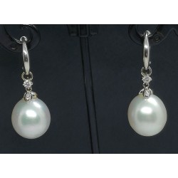 orecchini in oro diamanti e perle EURO 1500