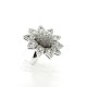 Anello in oro bianco e diamanti EURO 3500