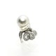 Anello in oro, perla e diamanti EURO 2250