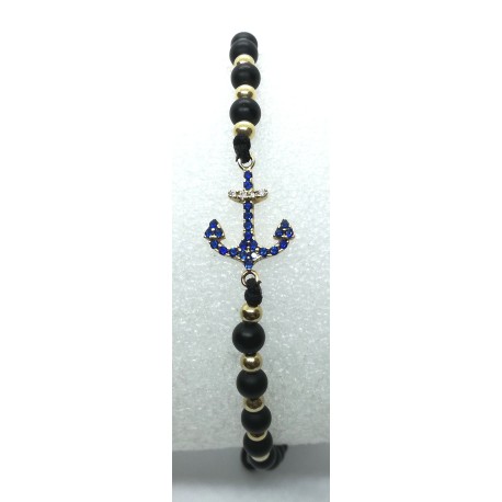 bracciale in oro, pietra blu, diamanti e altro materiale, tessuto prezzo su richiesta
