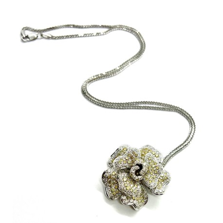 Collana con ciondolo, oro e diamanti EURO 5200