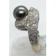 Anello oro diamanti e perla EURO 2520