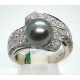 Anello oro diamanti e perla EURO 2520