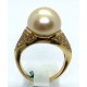 Anello oro, diamanti e perla EURO 1800