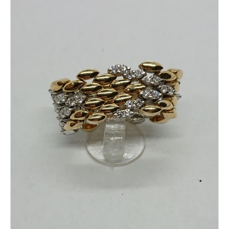 Anello oro e brillanti euro 2700