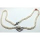 collana in oro, perle e diamanti EURO 470