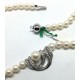 collana in oro, perle e diamanti EURO 470