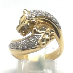 anello oro e diamanti EURO 950