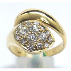 anello oro e diamanti EURO 1115